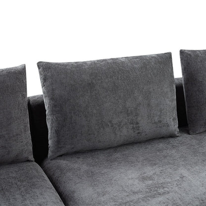 Sectional Sofa 93.7 Inch L-shaped Sofa Upholstered Sofa Couch