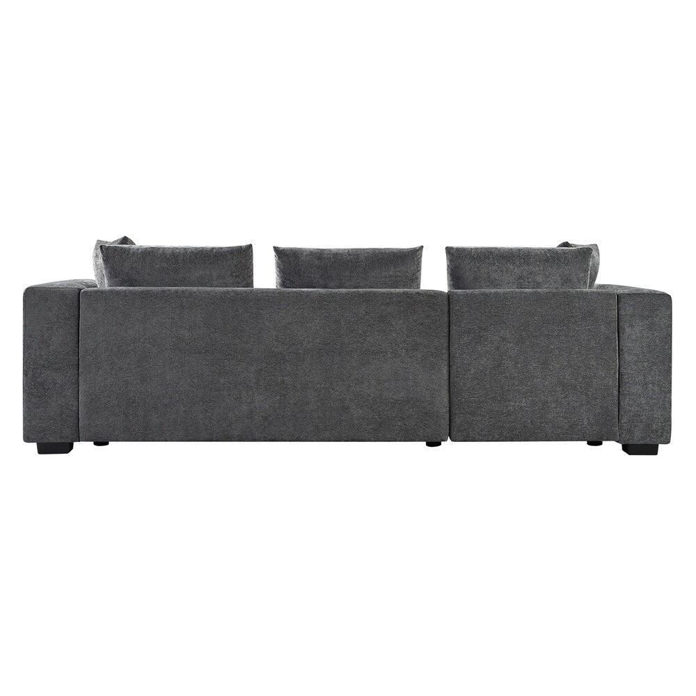 Sectional Sofa 93.7 Inch L-shaped Sofa Upholstered Sofa Couch