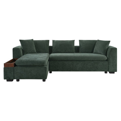 Sectional Sofa 93.7 Inch L-shaped Sofa Upholstered Sofa Couch