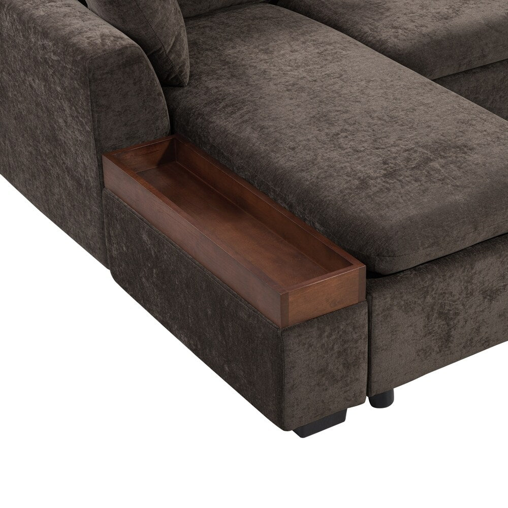 Sectional Sofa 93.7 Inch L-shaped Sofa Upholstered Sofa Couch