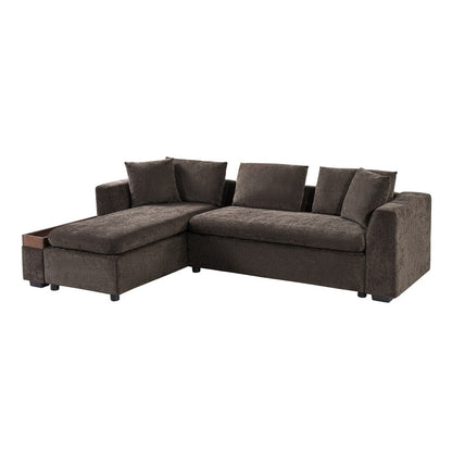 Sectional Sofa 93.7 Inch L-shaped Sofa Upholstered Sofa Couch