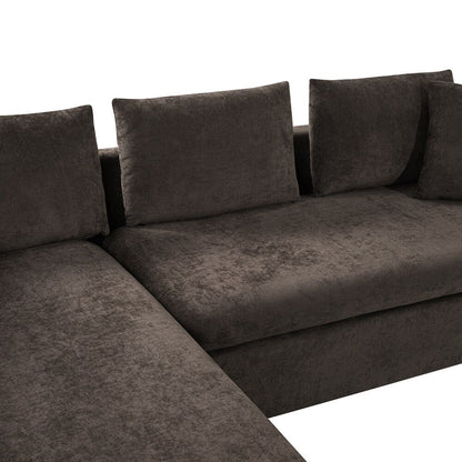 Sectional Sofa 93.7 Inch L-shaped Sofa Upholstered Sofa Couch