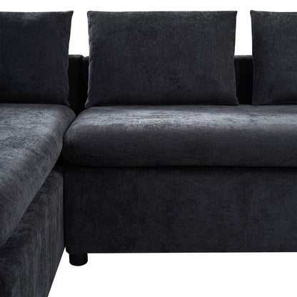 Sectional Sofa 93.7 Inch L-shaped Sofa Upholstered Sofa Couch