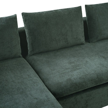 Sectional Sofa 93.7 Inch L-shaped Sofa Upholstered Sofa Couch