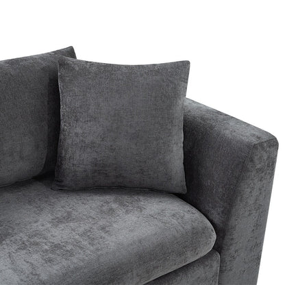 Sectional Sofa 93.7 Inch L-shaped Sofa Upholstered Sofa Couch