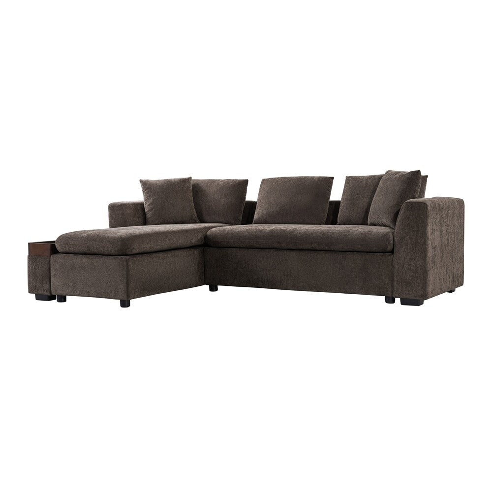 Sectional Sofa 93.7 Inch L-shaped Sofa Upholstered Sofa Couch
