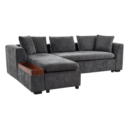 Sectional Sofa 93.7 Inch L-shaped Sofa Upholstered Sofa Couch
