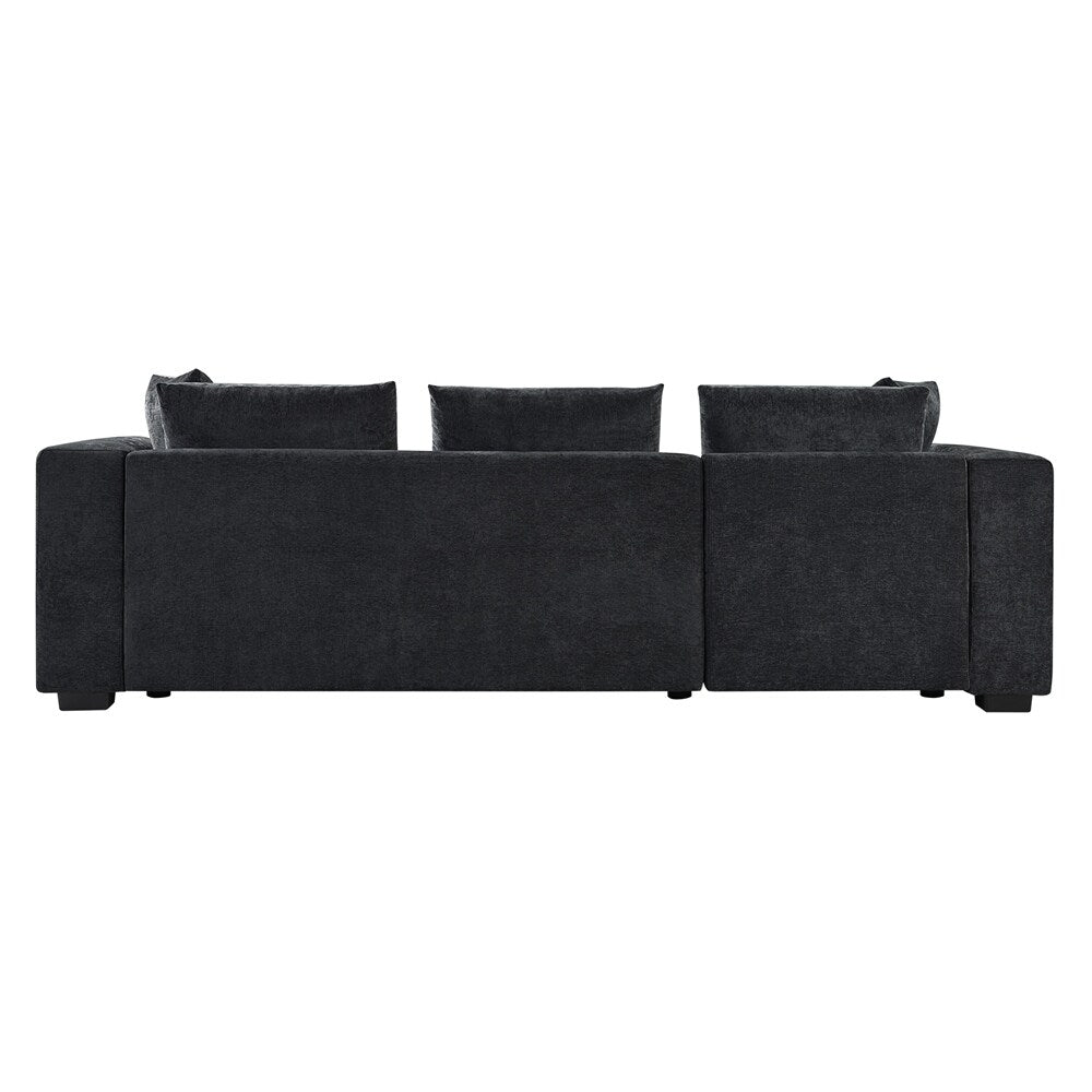 Sectional Sofa 93.7 Inch L-shaped Sofa Upholstered Sofa Couch