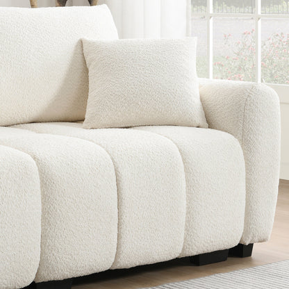 Sectional Sofa Movable Ottoman, High Density Foam, Free Combination