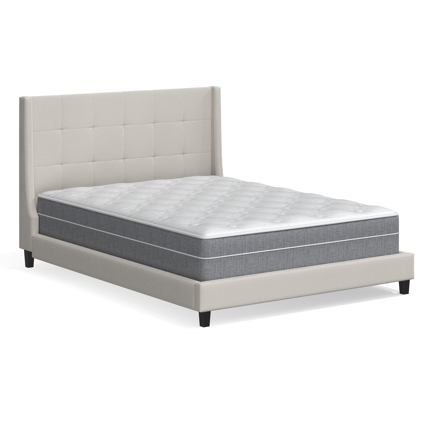 Select Luxury Medium Plush 14-in Gel Memory Foam Quilted Hybrid Mattress
