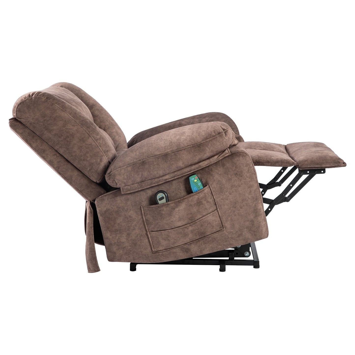 Senior-Friendly Power Lift Recliner with Multi-Mode Massage, Lumbar Heat, Adjustable Positions, and Quick Assembly