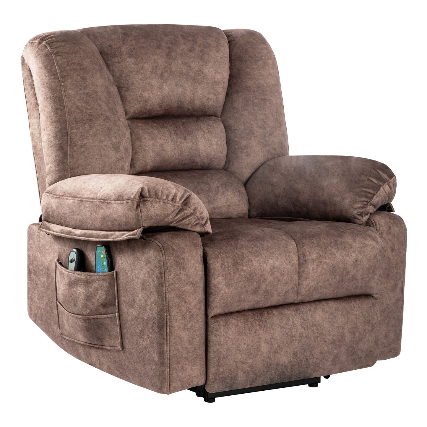Senior-Friendly Power Lift Recliner with Multi-Mode Massage, Lumbar Heat, Adjustable Positions, and Quick Assembly