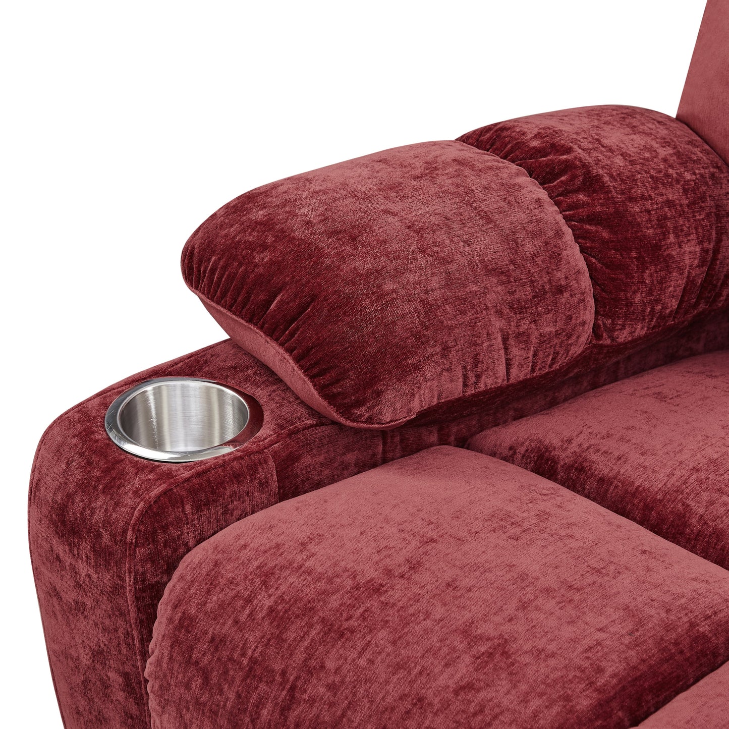 Senior Power Lift Recliner with Dual OKIN Motors, Infinite Recline, 8-Point Massage, and Separate Heating Control