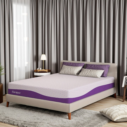 Sersper 10-inch Gel-Infused Memory Foam Mattress,Suitable for Adjustable bed