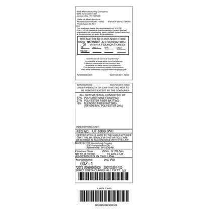 Serta Clarks Hill 10.5 Firm Mattress