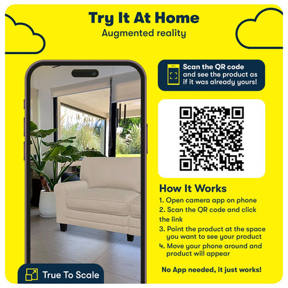 Serta Copenhagen 73 Rolled Arm Sofa, Easy Care Polyester, Soft Pillow Back, Pocket Coil Seat Cushions