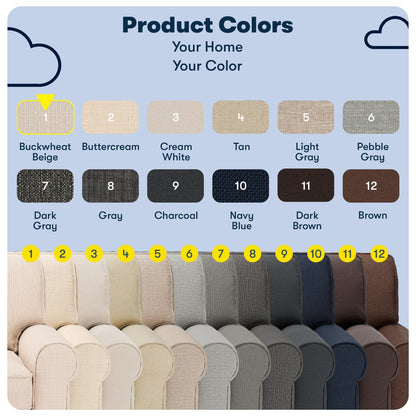 Serta Copenhagen 73 Rolled Arm Sofa, Easy Care Polyester, Soft Pillow Back, Pocket Coil Seat Cushions