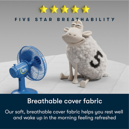 Serta Five Star Mattress Sleep to Go 10 Plush Pillow Top Mattress in a Box
