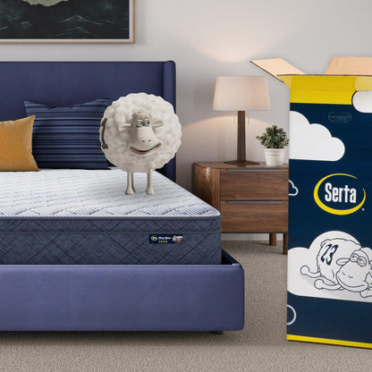 Serta Five Star Mattress Sleep to Go 10 Plush Pillow Top Mattress in a Box
