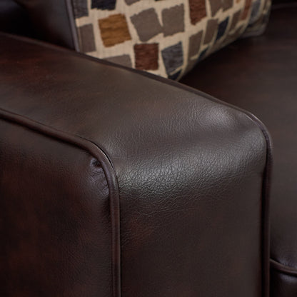 Serta Palisades 73 Track Arm Sofa, Easy Care Polyester, Soft Pillow Back, Pocket Coil Seat Cushions