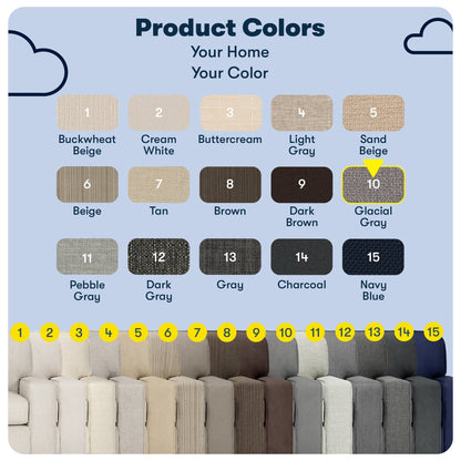 Serta Palisades 73 Track Arm Sofa, Easy Care Polyester, Soft Pillow Back, Pocket Coil Seat Cushions