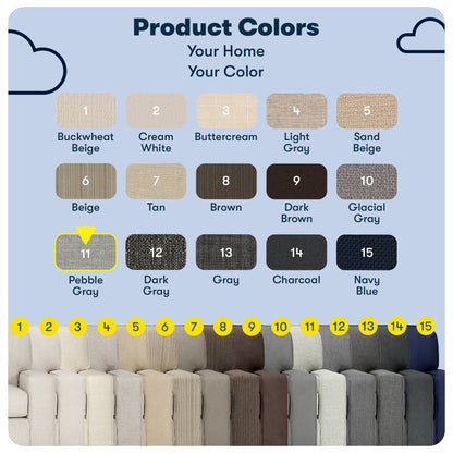 Serta Palisades 73 Track Arm Sofa, Easy Care Polyester, Soft Pillow Back, Pocket Coil Seat Cushions