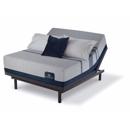 Serta iComfort Blue Max 3000 14-inch Gel Memory Foam Mattress and Adjustable Bed Set