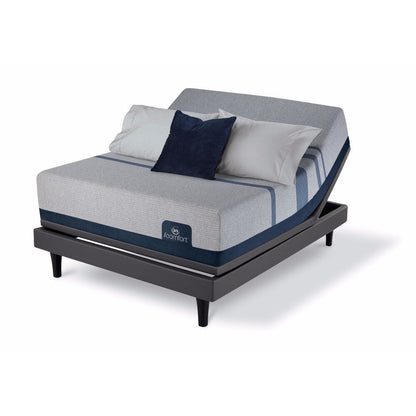 Serta iComfort Blue Max 3000 14-inch Gel Memory Foam Mattress and Adjustable Bed Set