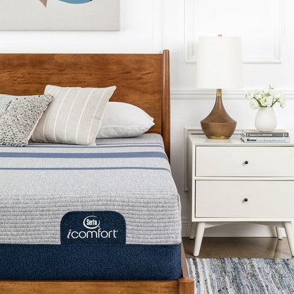 Serta iComfort Blue Max 5000 13-inch Split Queen-size Gel Memory Foam Mattress Set