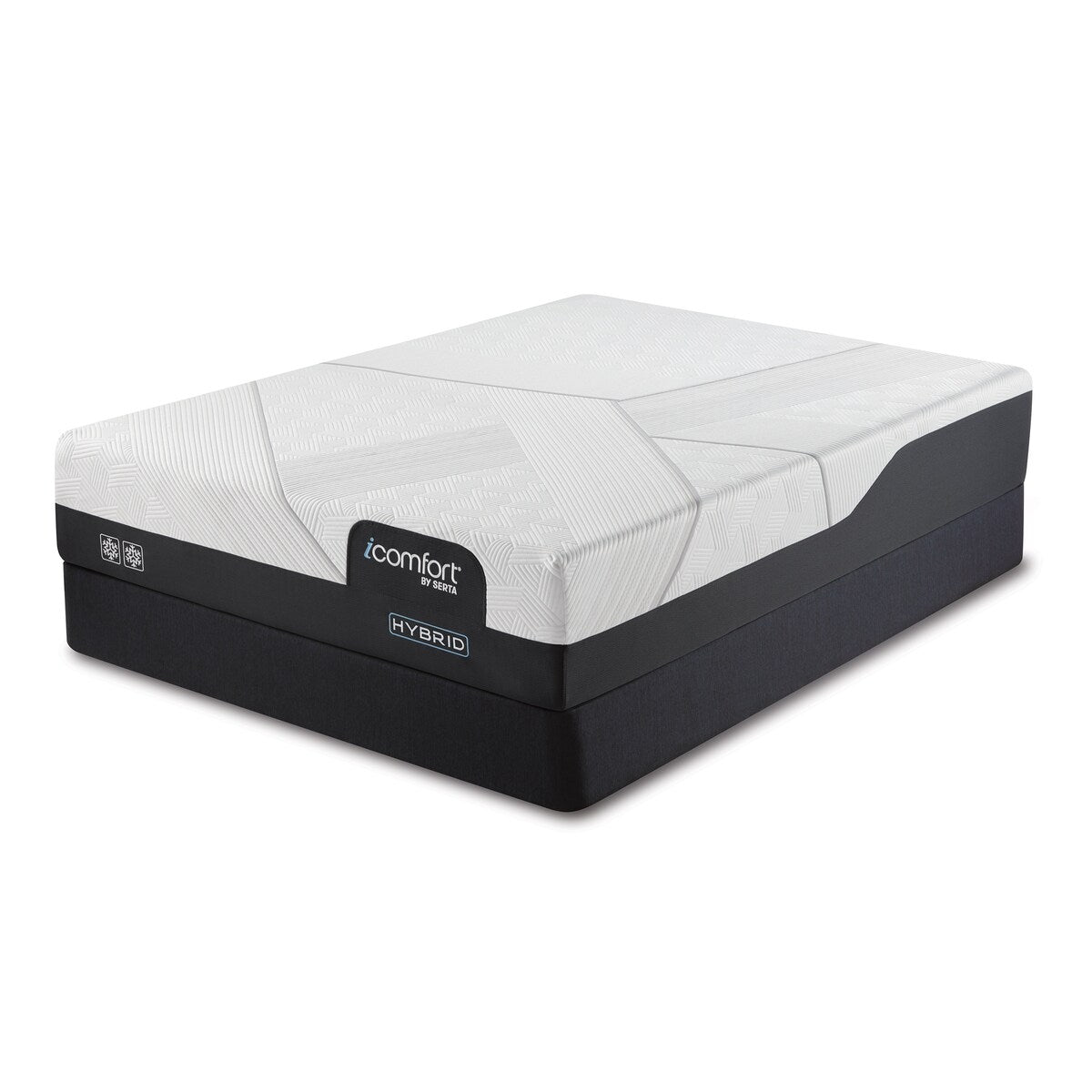 Serta iComfort CF 2000 12.5 inch Hybrid Firm Mattress Set