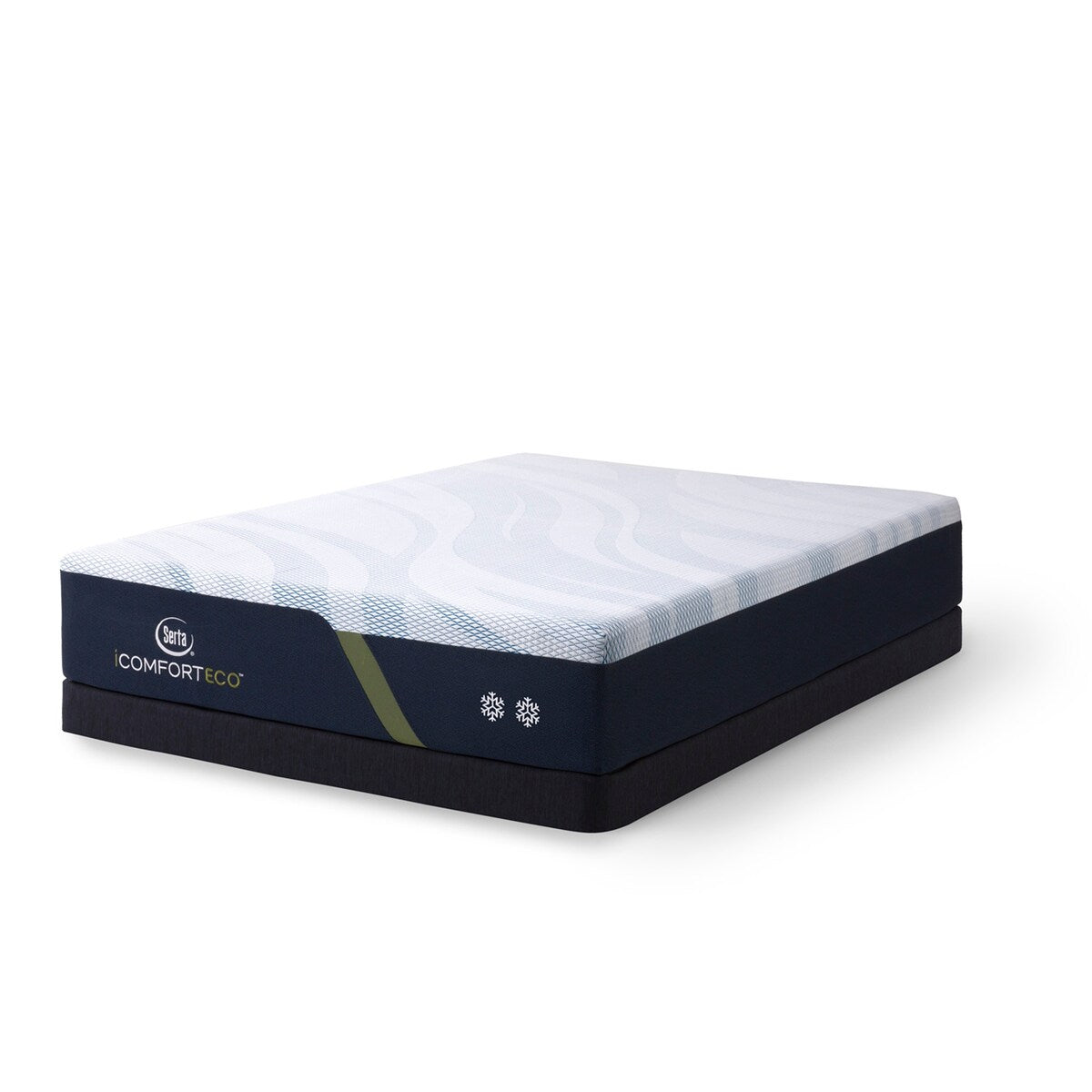 Serta iComfortECO F15GL 13.25 Memory Foam Firm Mattress Set