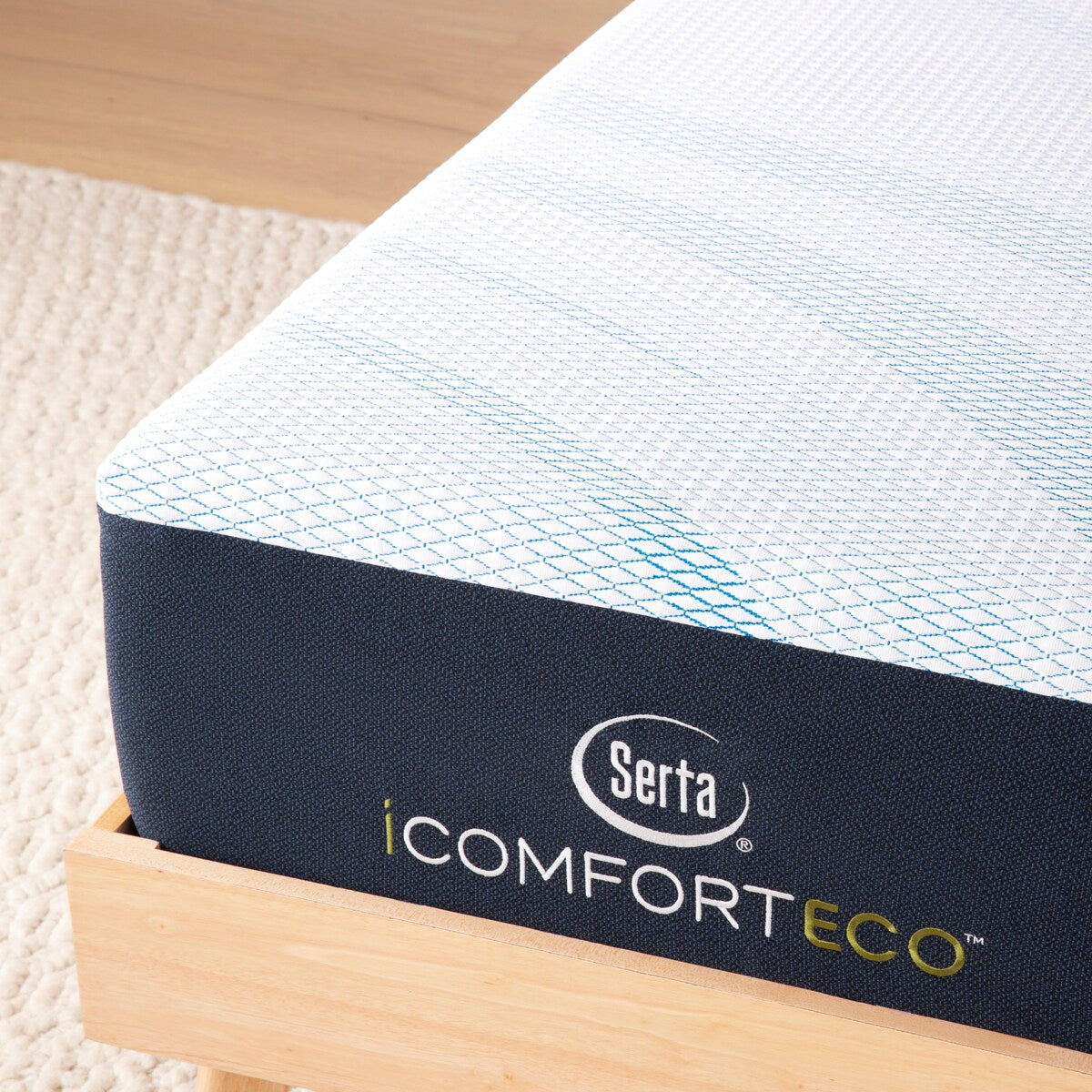 Serta iComfortECO F15GL 13.25 Memory Foam Firm Mattress Set