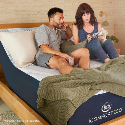 Serta iComfortECO F15GL 13.25 Memory Foam Firm Mattress Set