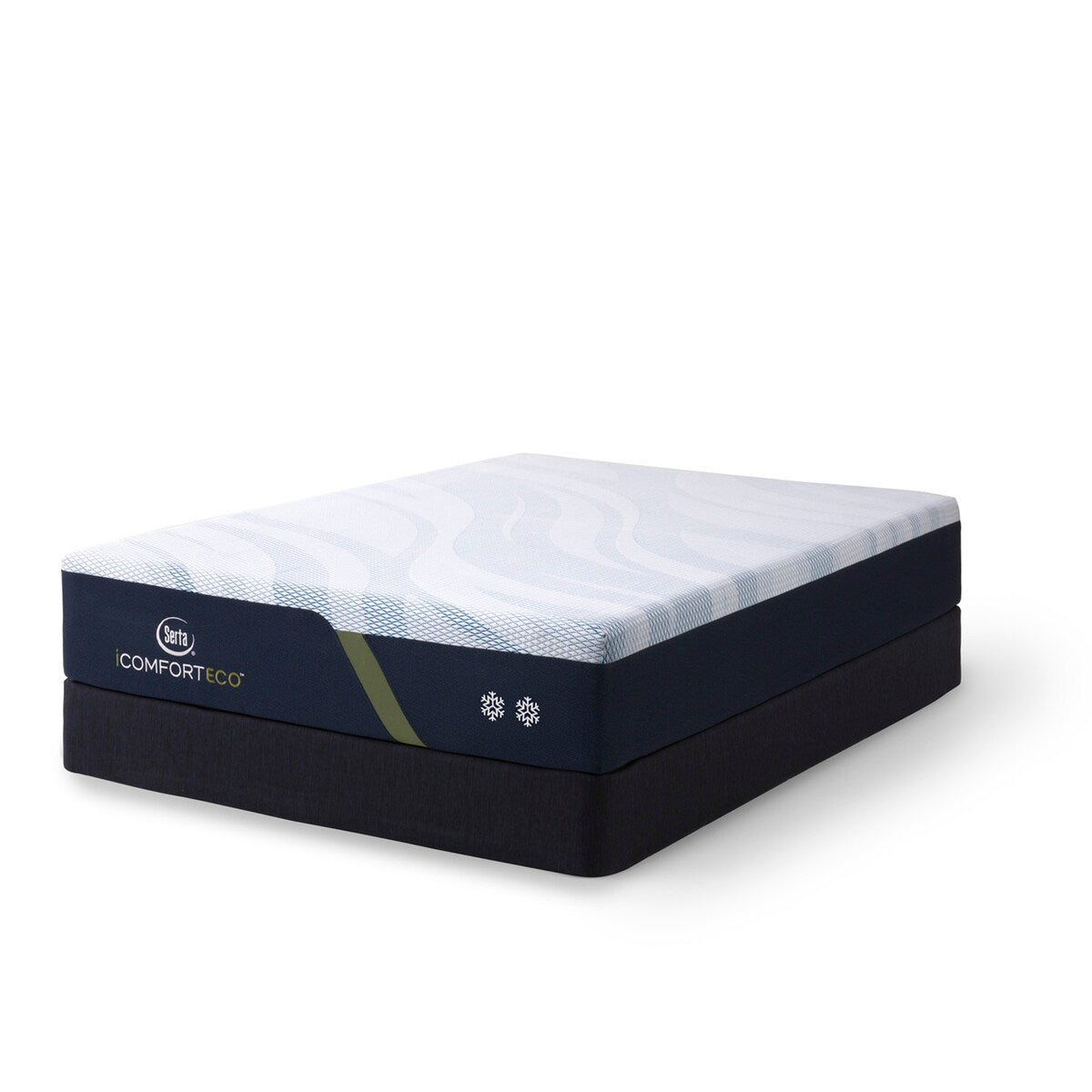 Serta iComfortECO F15GL 13.25 Memory Foam Firm Mattress Set