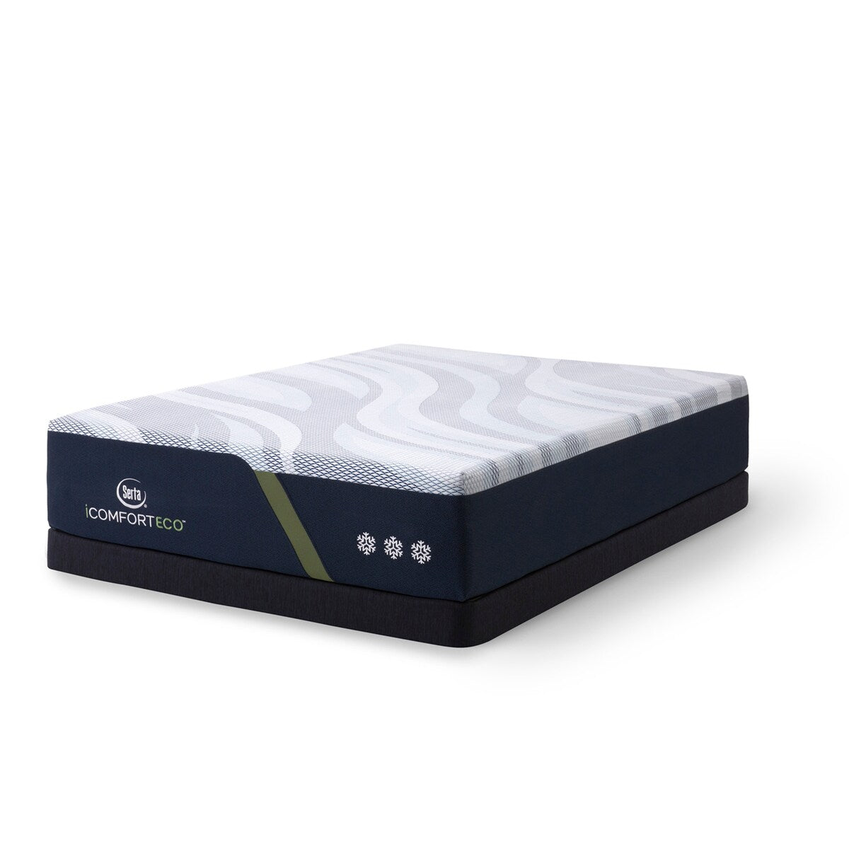 Serta iComfortECO F30LTX 14.75 Memory Foam Firm Mattress Set