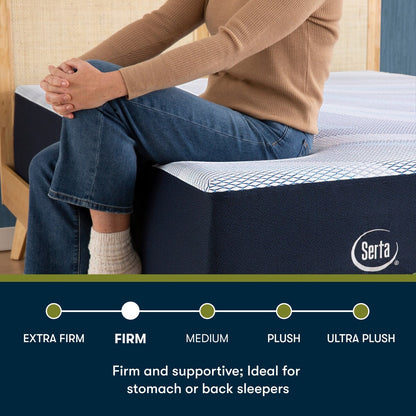 Serta iComfortECO F30LTX 14.75 Memory Foam Firm Mattress Set