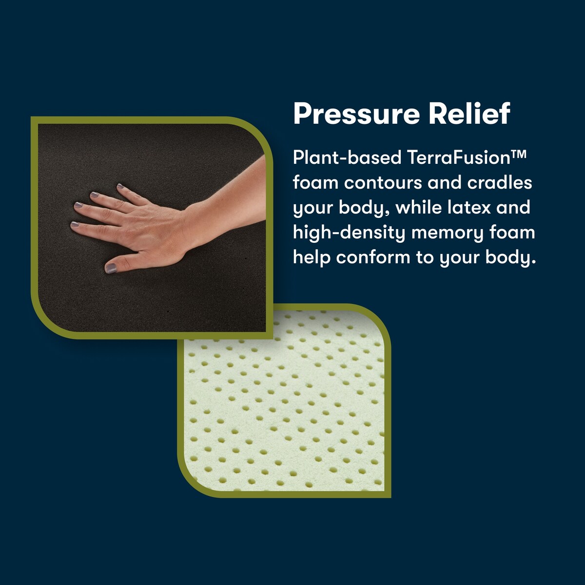 Serta iComfortECO F40HD 15.75 Memory Foam Medium Mattress and Adjustable Base Set