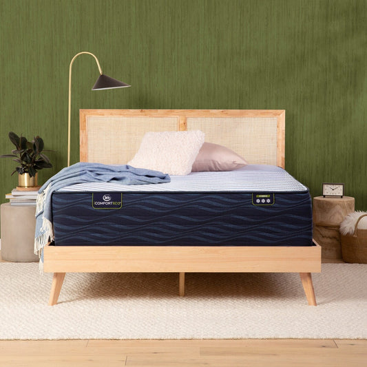 Serta iComfortECO S50UHD 16.75 Hybrid Medium Mattress and Adjustable Base Set