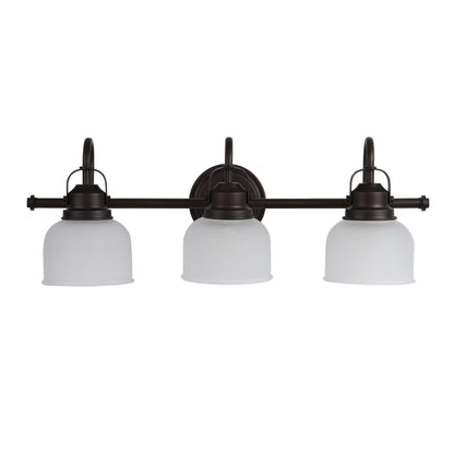 Shirley Metal/Glass LED Vanity Light, by JONATHAN Y