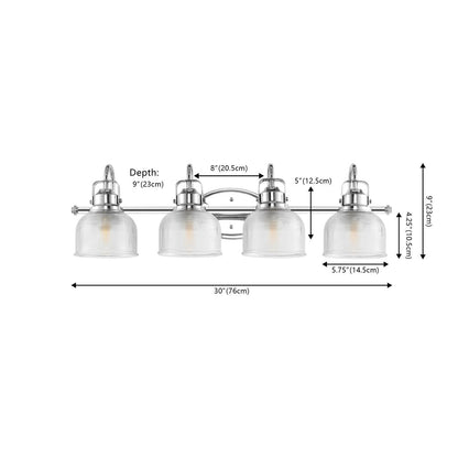 Shirley Metal/Glass LED Vanity Light, by JONATHAN Y