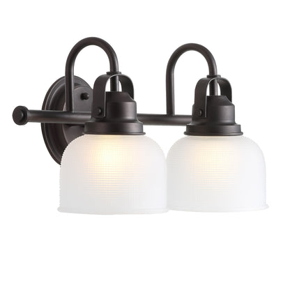 Shirley Metal/Glass LED Vanity Light, by JONATHAN Y