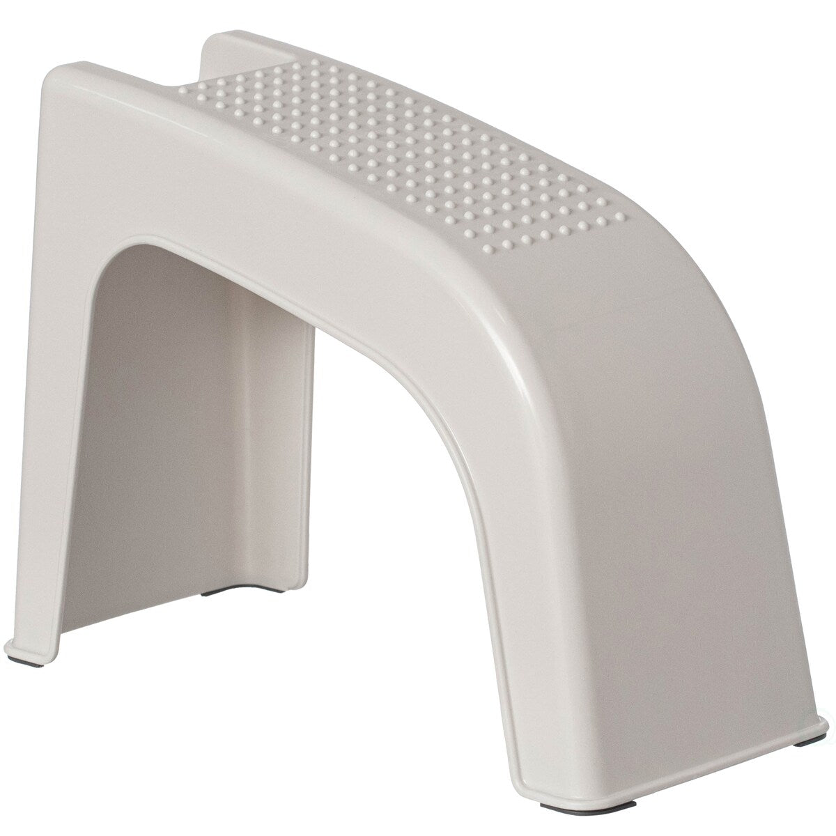 Shower Footrest, White Bath Foot Stool for Shaving Legs, Spa Footrest Shaving Stool, Shower Foot Procedures Stool With Storage
