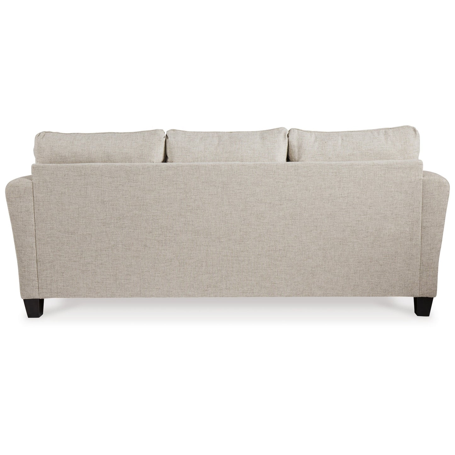 Sidwell Queen Sofa Sleeper, Beige Polyester, 5 Throw Pillows, 95 Inch