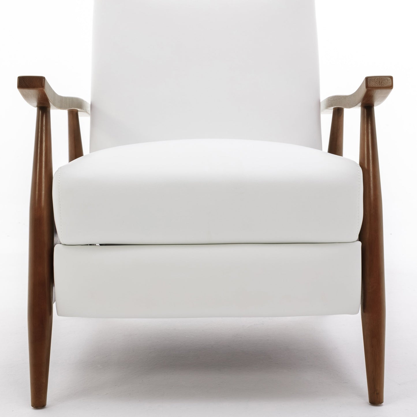 Sienna Upholstered Wood Push Back Recliner by Greyson Living