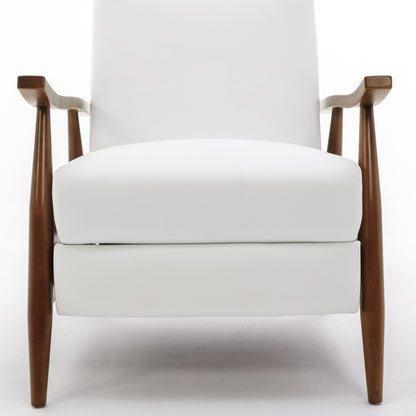 Sienna Upholstered Wood Push Back Recliner by Greyson Living