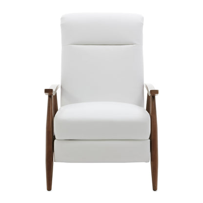 Sienna Upholstered Wood Push Back Recliner by Greyson Living