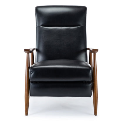 Sienna Upholstered Wood Push Back Recliner by Greyson Living