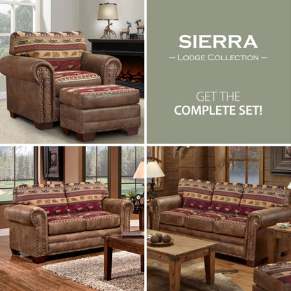Sierra Mountain Lodge Sleeper Sofa