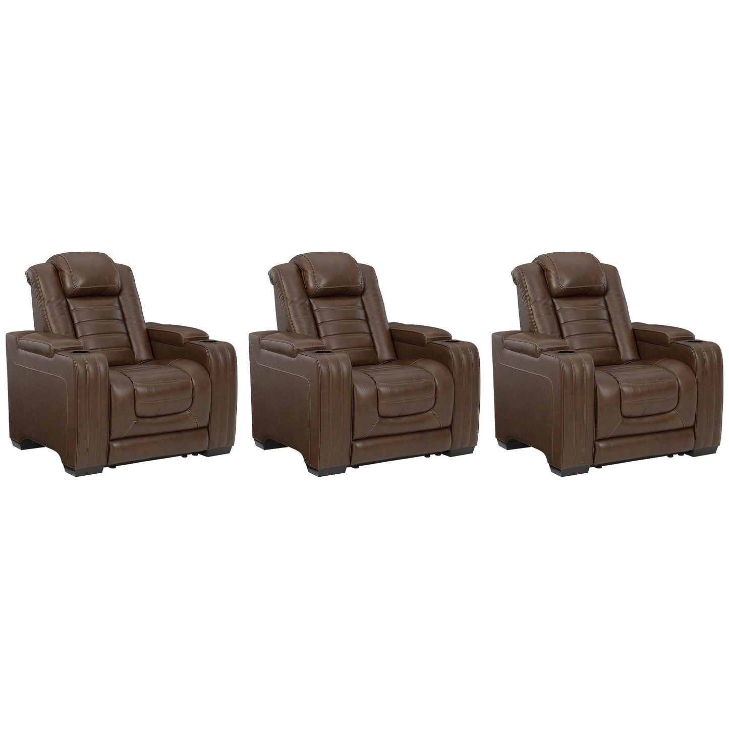 Signature Design by Ashley Backtrack Brown 3-Piece Upholstery Package