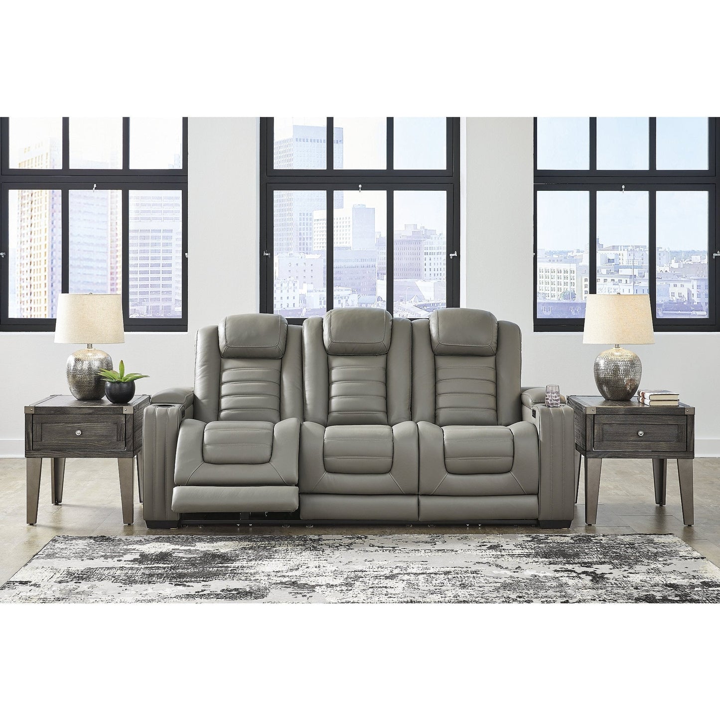 Signature Design by Ashley Backtrack Power Reclining Sofa